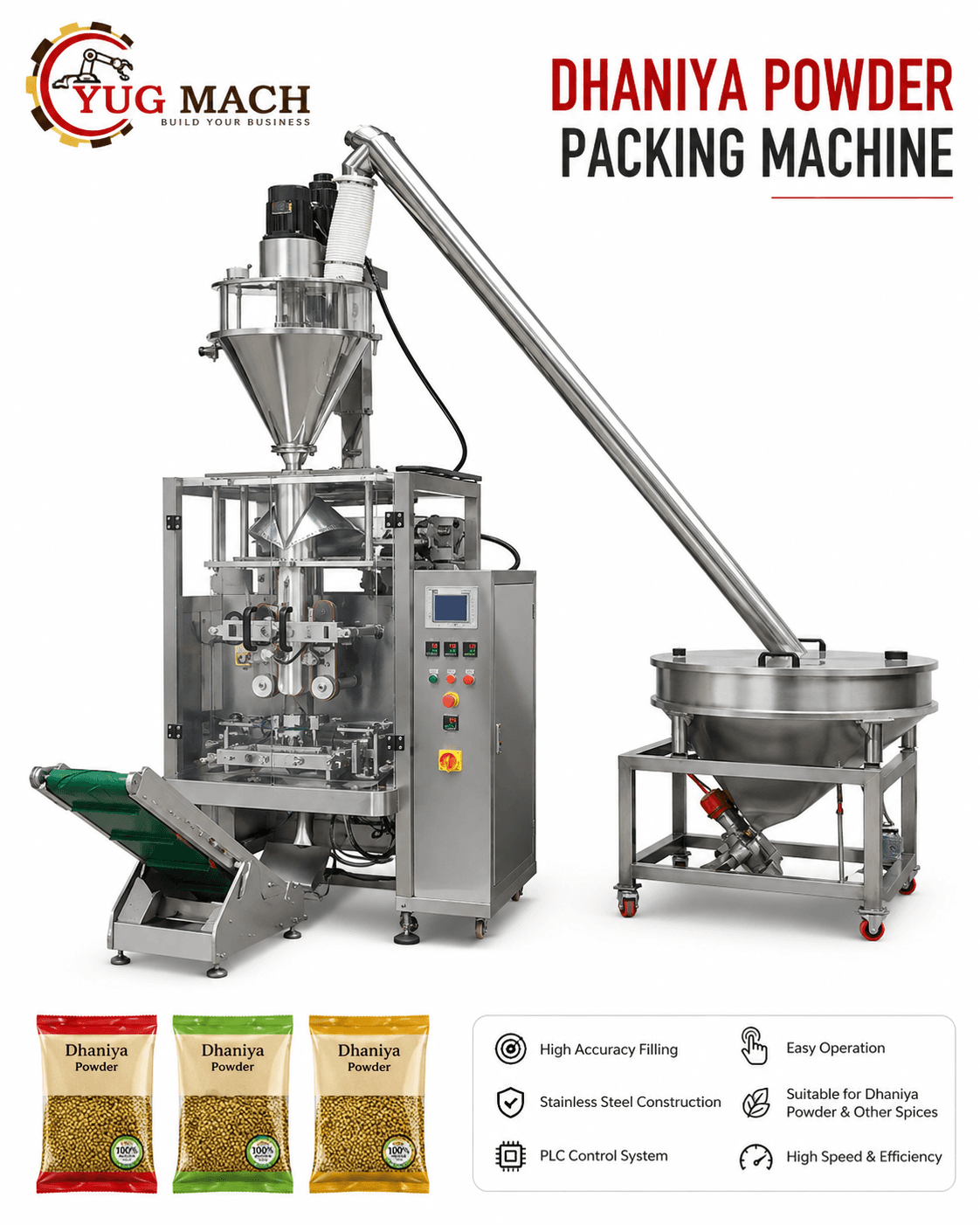 Dhaniya Powder Packing Machine