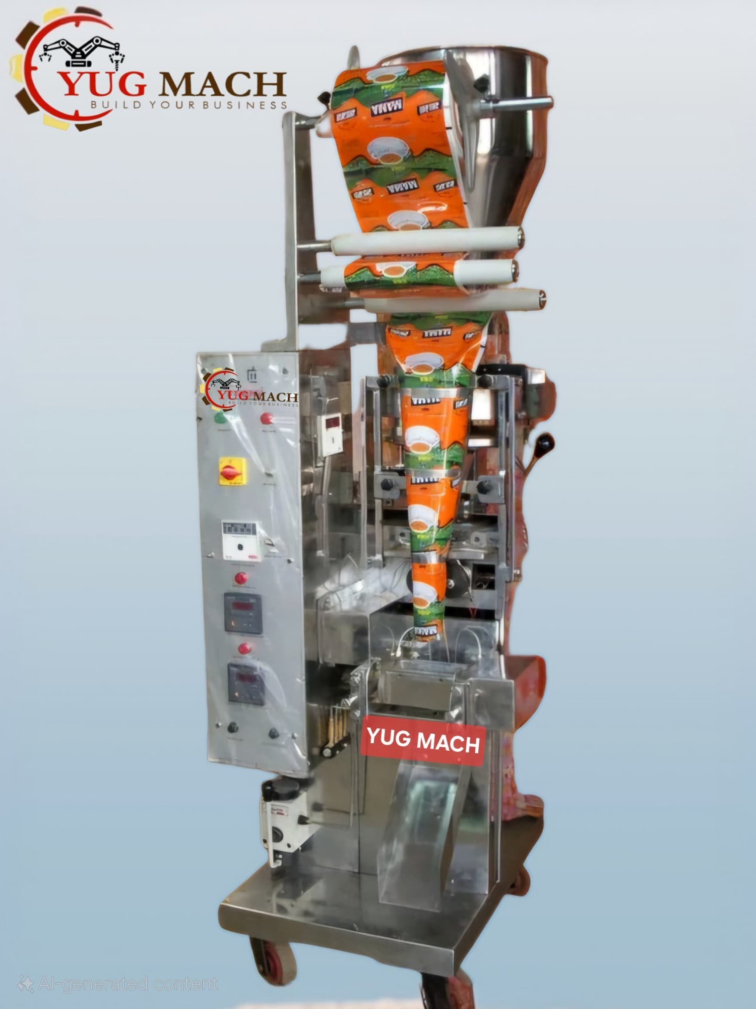 2100 PPH Automatic Food Pouch Making Machine (6)
