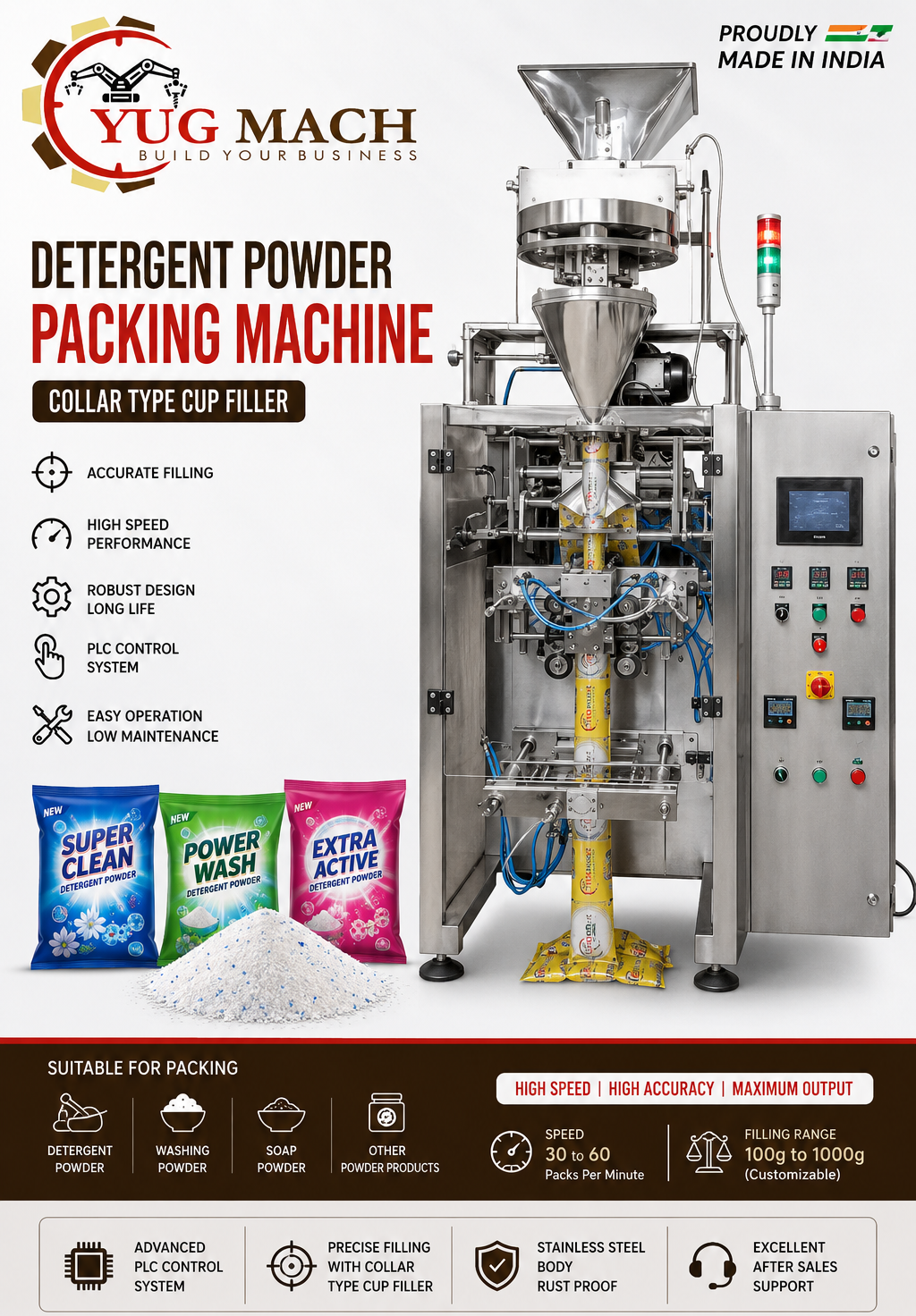 40 PPM Detergent Surf Packing Machine (2)