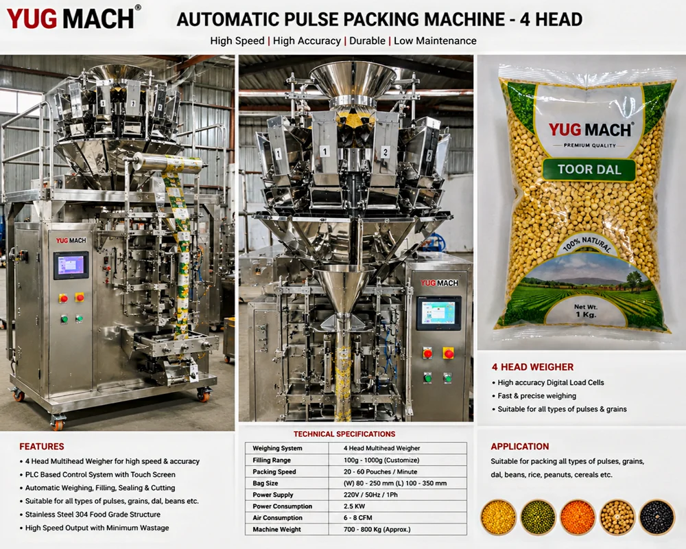 Pulses Packing Machine